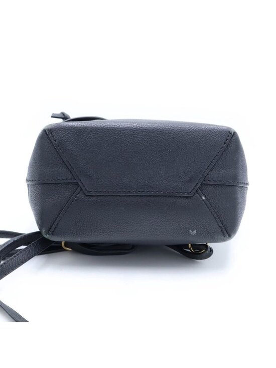 Louis Vuitton Lockme Backpack Mini Black Leather Gold main image 6